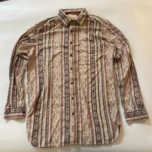 Vintage The Territory Ahead Southwestern Hemd Herren Azteken Stamm Large Tall - Bild 1 von 11
