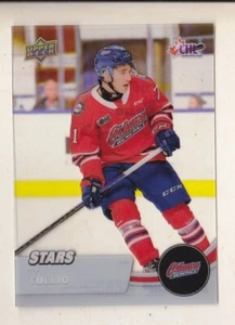 21-22 Upper Deck CHL Ty Tullio Clearcut Stars Oshawa Generals 2021 - Picture 1 of 1