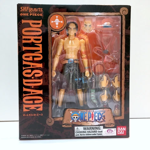 SH Figuarts PORTGAS D ACE from One Piece - 5.75" figure, 2010 - US Seller Cover