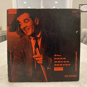 The Gene Krupa Sextet Album #5 CLEF 7" EP325 ~ 45 RPM - Picture 1 of 8
