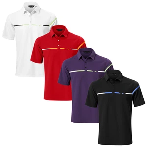 Mizuno Mens Breath Thermo ST Polo Shirt Winter Warm Short Sleeve Golf - Picture 1 of 7