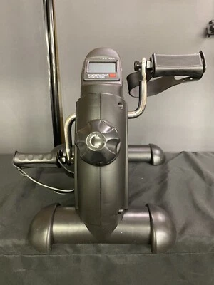 TDC T-C CA Bike Portable Under Desk Foot Pedal Exercise Stationary BLACK - Image 1 of 4