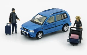 BMC 64B0314 Mazda Demio (Metro) blu metallizzato scala 1:64 modellino auto - Foto 1 di 3