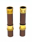 Reel Seat Brown/Gold aluminum anodized, 17 mm ID