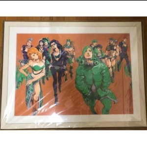 JOJO Official Limited Manga Art Framed Paintings Reproduction Hirohiko Araki - Picture 1 of 21