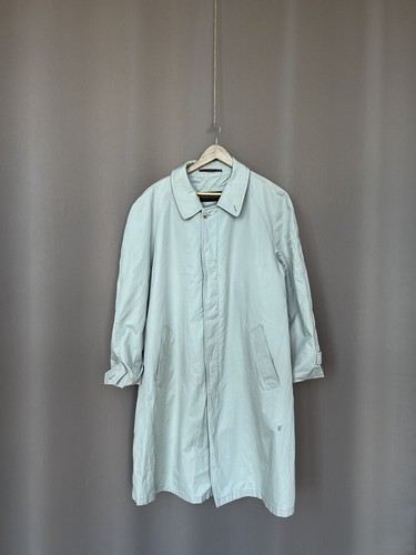 SAINT LAURENT (YSL) Yves Saint Laurent YSL trench uomo vintage taglia 54 grigio cappotto primaverile manica lunga