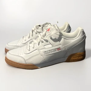 Reebok Workout Plus White Gum Herrenschuhe Größe 10 CN2126 - Bild 1 von 8
