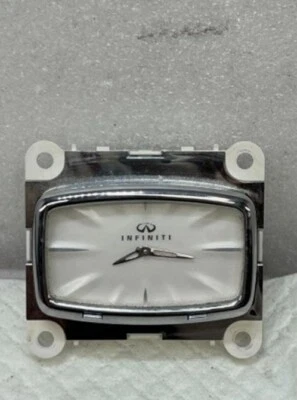 INFINITI M37 M56 M35H Q70 Q70L 2011-2019 TABLERO CENTRAL RELOJ DE TIEMPO ANALÓGICO OEM Foto 1 de 3