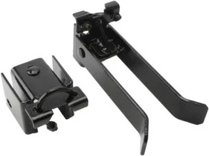 Black Chain Link Fence Commercial Double Gate Latch 1-5/8" or 2" Frame - Picture 1 of 5