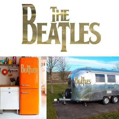 AUFKLEBER JOSELUIS The Beatles Text, Aufkleber Vinyl Version + Farbe