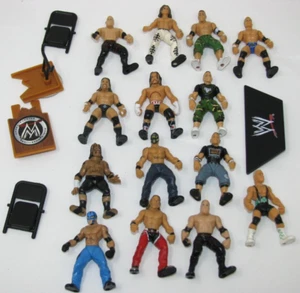Jakks 2006 WWE Wrestlers 2 inch Micro Wrestlers 14 figures Triple H Cena Kane - Imagen 1 de 5