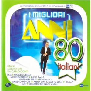 I Migliori Anni 80 Italiani, CD PFM,Edoardo Bennato,Ron,Francesco De Gregori,Lu - Foto 1 di 1