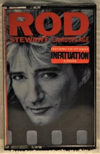 ROD STEWART "Camouflage" 1984 Cassette Warner Bros. 9 25095-4 - Picture 1 of 5
