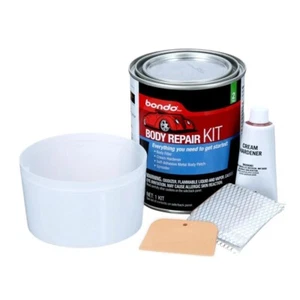 Complete Bondo Auto Repair Kit - 20-Minute Curing Filler and Self-Adhesive Patch - Picture 1 of 9