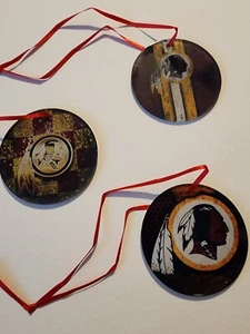 3 inch NFL Washington Commanders "Redskins" Ornament - Picture 1 of 4