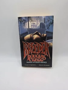 First Printing 1990 Breeder By Douglas Clegg Vtg Horror Paperback Novel - Picture 1 of 9