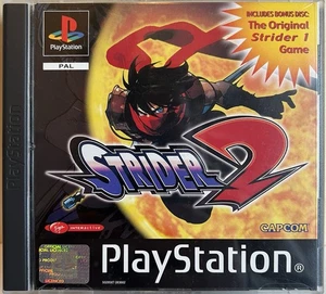 Strider 2 (+ Strider 1) PlayStation (PS1) game, with booklet. Perfect condition! - Picture 1 of 8