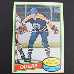 Tarjeta de hockey Mark Messier Edmonton Oilers 1980 Topps - Imagen 1 de 2
