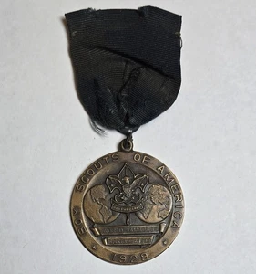 U.S. Contingent Medal 1929 3rd World Jamboree Boy Scouts of America BSA GP - Picture 1 of 2