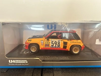 LIMITED EDITION Universal Hobbies Renault 5 Turbo 1979 Italy Rally 1:18 diecast  - Image 1 of 4