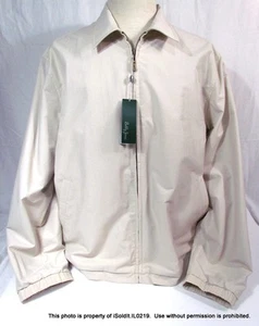 NEW NWT MENS BOBBY JONES JACKET Windbreaker SZ XL SAND Color - Picture 1 of 9