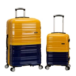 Melbourne Hardside Expandable Luggage with Spinner Wheels, 2TONENAVY, 2 Piece... - Picture 1 of 4