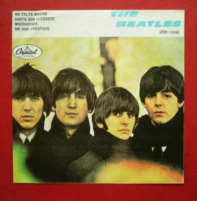 Beatles  IT WON'T BE LONG/ TILL THERE WAS YOU  + 2   EP  w/Pic MEXICO  NM/ VG+ - Image 1 of 4
