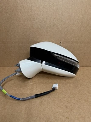 2019 Toyota Mirai BRANCO Porta Espelho Câmera Ponto Cego Driver Esquerdo LH OEM 0524 - Imagem 1 de 4