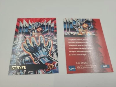 Fleer Ultra 95 / Marvel Comics X-Men "STRYFE" #48 Trading Card - LOOK! - Image 1 of 2