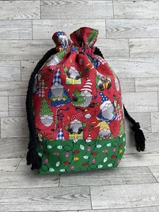 Projekt Tasche Stricken Häkeln Weihnachten Wichtel Tragetasche Garn Organizer Aufbewahrung - Bild 1 von 11