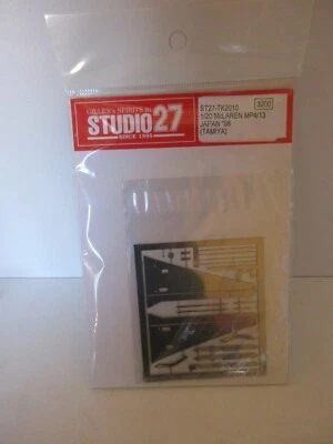 STUDIO27 1/20 TRANS KIT MCLAREN MP4/13 JAPAN 1998 TAMIYA ST27-TK2010 - Immagine 1 di 4