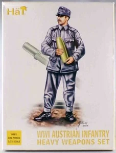 Hat 8081 1/72 - WWI Austrian Infantry Heavy Weapons Set New Box - Picture 1 of 4