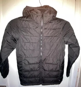 Gap Black Jacke Unisex Light Weight Poffer Cold Control Water Resistant Kinder M - Bild 1 von 8