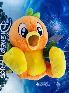 2021 NEW Disney Parks Big Feet Foot 10” Florida Orange Bird Plush ORANGE SCENTED - Picture 1 of 1