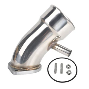3.5" Polished Stainless Turbo Intake Horn Kit For 2017-2019 GM 6.6L L5P Duramax - Bild 1 von 12