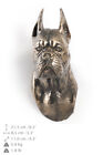 Boxer Cropped, dog statuette to hang on the wall, Art Dog Limited Edition, USA