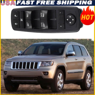 Front Left Master Power Window Switch Fit Grand Cherokee Jeep Durango 2011-2013 - Изображение 1 из 4