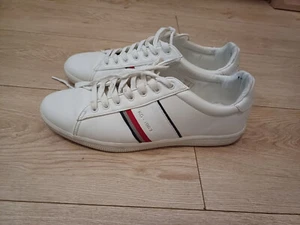 Men's Kurt Geiger Trainers Sneakers White size 44 Good Condition - Picture 1 of 9