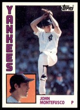 1984 Topps John Montefusco A Baseball Cards #761