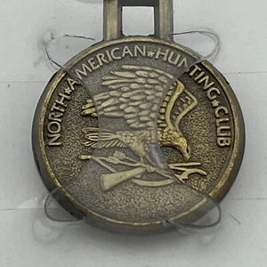 Vintage North American Hunting Club cerniera pull bronzo - Foto 1 di 7