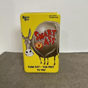 Smart Ass Party Game Collector's Tin University Games 2015 New Open Box - Picture 1 of 9