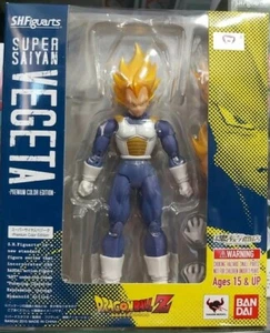 Bandai Dragon Ball Super Saiyan Vegeta Premium Color Edition Bandai Tamashii Nat - Imagen 1 de 7