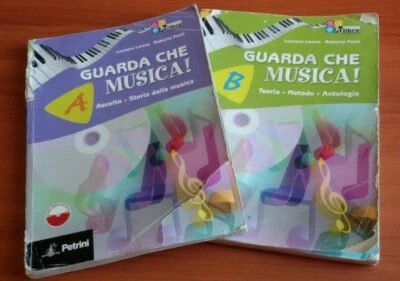 ISBN 9788849415469 GUARDA CHE MUSICA 2 TOMI LIBRO MUSICA SCUOLA MEDIA - Immagine 1 di 4