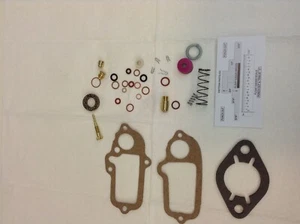 CARTER W-1 1BBL CARBURETOR KIT 1932-1940 CHEVY TRUCK V6 ROUND SHAFT PUMP - Picture 1 of 2