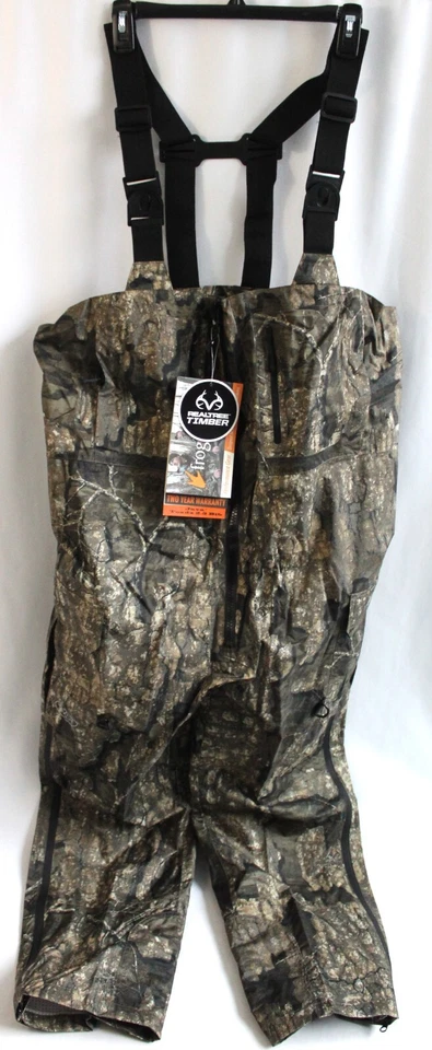 Babero de lluvia camuflado FROGG TOGGS para hombre M Java Toadz 2,5 madera Realtree impermeable ligero Foto 1 de 4