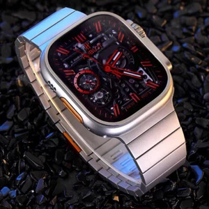 Correa magnética pulsera para Apple Watch 10 9 8 7 6 SE 44/45/46/49mm Ultra 2 - Imagen 1 de 24