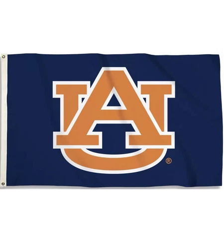 Auburn Tigers Large Flag 3 X 5 Foot Double Sided Cover