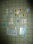 Decals, 1/35 , extra decals. WWll and modern armor. pre-owned