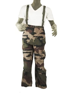 Französische Militär GORETEX HOSE WASSERDICHT Armee LEICHT LATZBANDAGE ANGELN - Bild 1 von 5