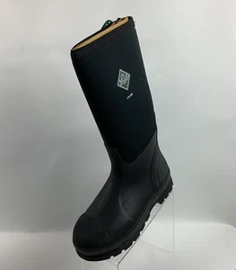 Muck Boot Company Unisex Utility Boots Chore Black Knee-High Fabric Rain M9/W10 - Foto 1 di 15